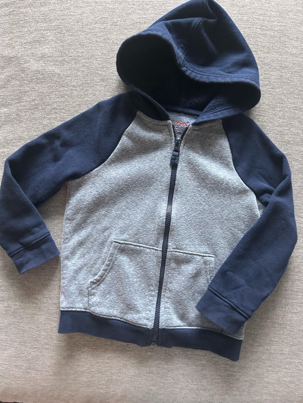 5T cat & Jack zipper sweatshirt